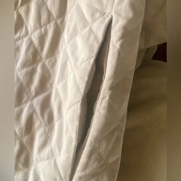 Fun & Stylish H&M Long Khaki Vest, 4 Pockets, Snaps, XL Oversized - Picture 4 of 7